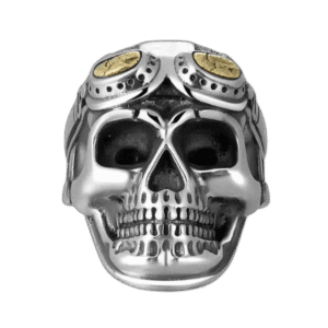 bague chevaliere tete de mort en argent sterling redimensionnable roas400 718 1