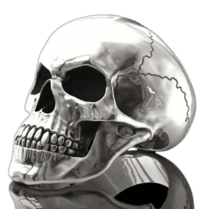 Bague Chevalière Tête De Mort: Look Gothique Agressif 2 Bague Chevalière Tête De Mort: Look Gothique Agressif