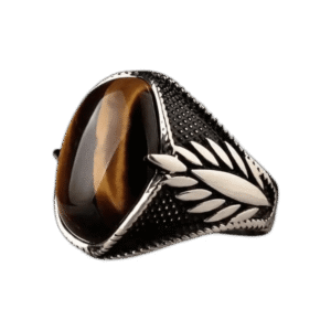 bague chevaliere tigre ovale force et courage en argent massif 54 mm roas400 537 1