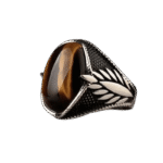 bague chevaliere tigre ovale force et courage en argent massif roas400 791 1