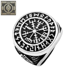 Bague Chevalière Viking: Affirmez Votre Virilité - 55.3 Mm