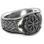 bague chevaliere viking bijou elegant pour les passionnes de la mythologie roas200 553 1
