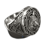 Bague Chevalière Viking De Mythologie Nordique