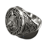 Bague Chevalière Viking De Mythologie Nordique