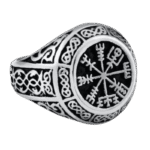 bague chevaliere viking en acier inoxydable 55 3 mm roas200 352 1
