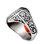 Bague Chevalière Viking En Acier Inoxydable