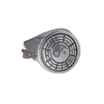 Bague Chevalière Yin Yang En Argent Sterling