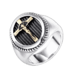 bague chretienne en acier inoxydable bicolore pour homme roas250 190 1