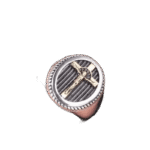 bague chretienne en acier inoxydable bicolore pour homme roas250 912 1