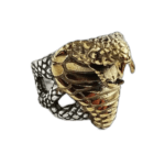 Bague Cobra Homme: Sculpture Audacieuse Pour Votre Doigt