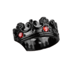 bague couronne homme symbole de prestige 54 4 mm noir 2 roas200 184 1