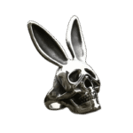 bague crane lapin en acier inoxydable audacieuse et originale roas200 725 1