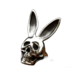 bague crane lapin en acier inoxydable audacieuse et originale roas200 846 1