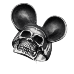 bague crane mickey en acier inoxydable roas250 637 1