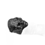 bague crane santa muerte en argent massif roas400 182 1