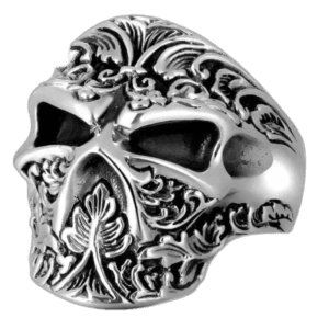 Bague Crâne Unique Pour Affirmer Votre Style - Redimensionnable