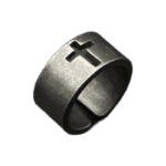bague croix chretienne en acier inoxydable le bijou gothique ideal roas250 239 1