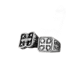 bague croix de jerusalem en acier inoxydable roas300 436 1