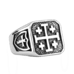 bague croix de jerusalem en acier inoxydable roas300 871 1