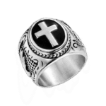 bague croix fond noir elegance audacieuse 54 mm argent roas250 468 1