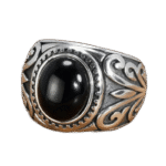 bague de luxe en argent avec pierre precieuse dagate onyx noir roas300 685 1