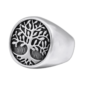 bague en acier arbre de vie symbole delegance et durabilite 55 3 mm argent roas250 709 1