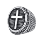 bague en acier inoxydable avec croix chretienne 54 mm argent roas250 639 1
