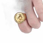 bague en acier inoxydable chevaliere napoleon un style historique unique roas200 990 1