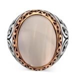 bague en argent massif avec pierre blanche nacree roas400 210 1 1
