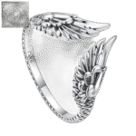 bague femme aile style unique pour recherchee argent redimensionnable roas250 551 1