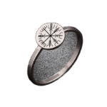 bague femme viking en acier inoxydable magnifiquement detaillee roas200 883 1