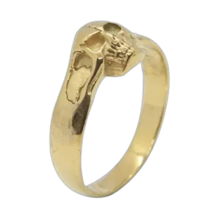 Bague Fine En Acier Inoxydable Pour Homme-femme - 55 Mm / Or