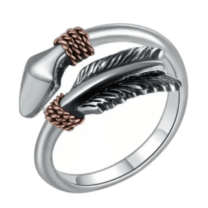 Bague Flèche Argent 925: Design Unique & Qualité Supérieure - Redimensionnable