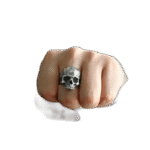 bague gothique skull style intransigeant en acier inoxydable roas200 285 1