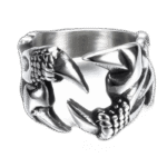 bague griffe dragon en acier inoxydable pour un look moderne roas200 831 1