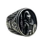 Bague Guerrier Spartiate En Argent Sterling 925