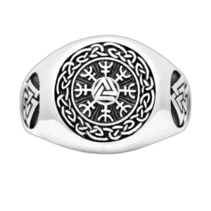 Bague Heaume Viking: Exprimez Votre Audace Viking 1 Bague Heaume Viking: Exprimez Votre Audace Viking - 54.4 Mm
