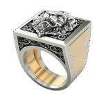 bague homme acier lion revelez votre puissance masculine roas300 441 1