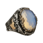 bague homme argent pierre de lune raffinement et distinction 56 mm roas300 285 1