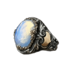 bague homme argent pierre de lune raffinement et distinction roas300 389 1