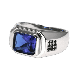 bague homme dune elegance rare avec zircon cubique 54 4 mm roas300 824 1