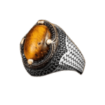 bague homme en argent sterling 925 sertie dune pierre doeil de tigre roas400 766 1
