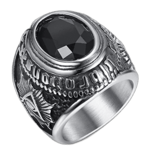 bague homme femme oeil dhorus sertie dune pierre zircon cubique 64 6 mm roas300 949 1