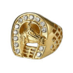 Bague Homme Fer à Cheval Elvis Presley: Style Iconique Et Qualité Supérieure