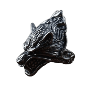 Bague Homme Loup Garou: Bijou De Luxe En Argent 925 1 Bague Homme Loup Garou: Bijou De Luxe En Argent 925 - 57 Mm