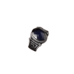 bague homme pierre bleu nuit elegance mysterieuse 57 mm roas300 614 1