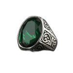 bague homme vintage en argent 925 avec pierre verte 59 mm roas300 165 1