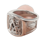 bague maconnique apprenti en acier inoxydable symbole de fraternite roas250 453 1