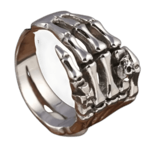 bague main squelette argent un bijou original resistant 51 8 mm roas400 537 1