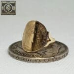 Bague Napoléon Iii En Or: Un Hommage élégant - 40 Mm